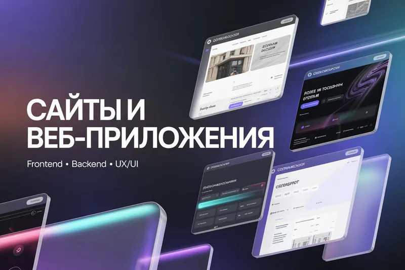 Разработка сайтов и веб-приложений под ключ