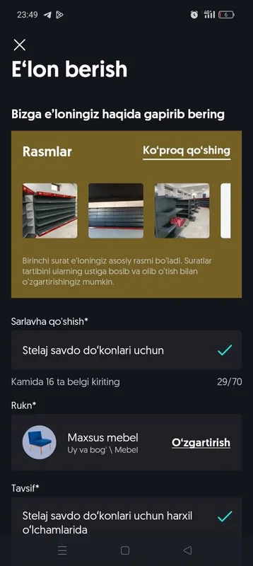 1tomonlama stilaj servis xizmati mavjud — фото 5