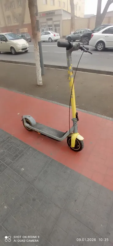 elektro samokat Yadea holati alo darajada