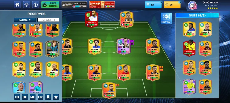dls akaunt full max