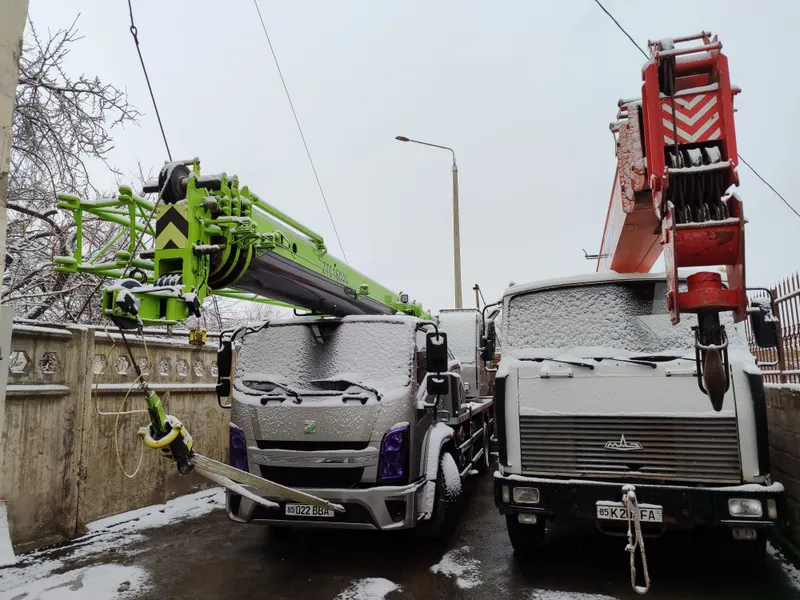 Услуга автокрана от 16 до 80 тонн