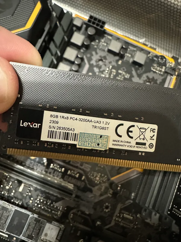 DDR4 Lexar 8gb 3200mhz ram operativka
