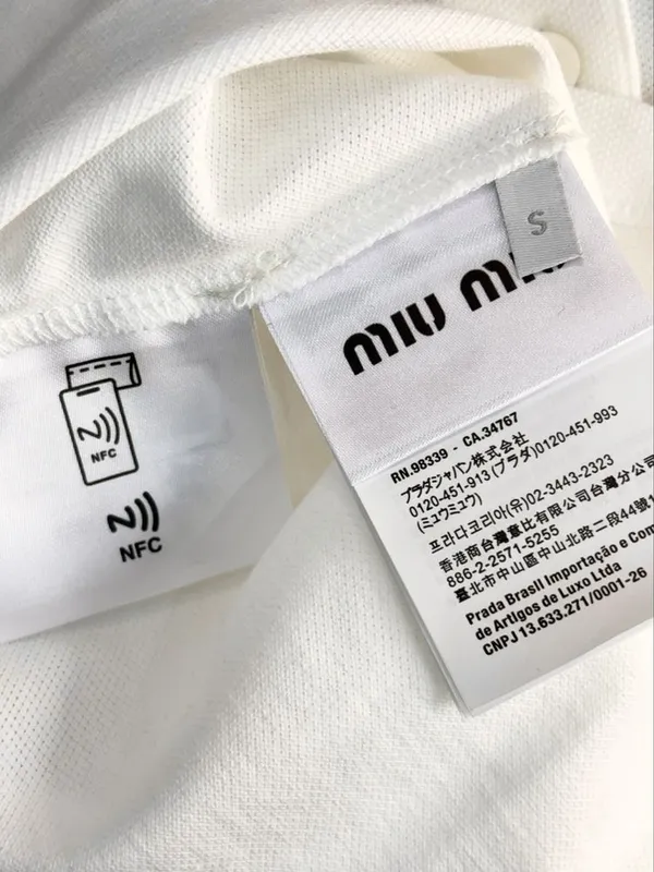 Miu Miu White Polo — фото 4