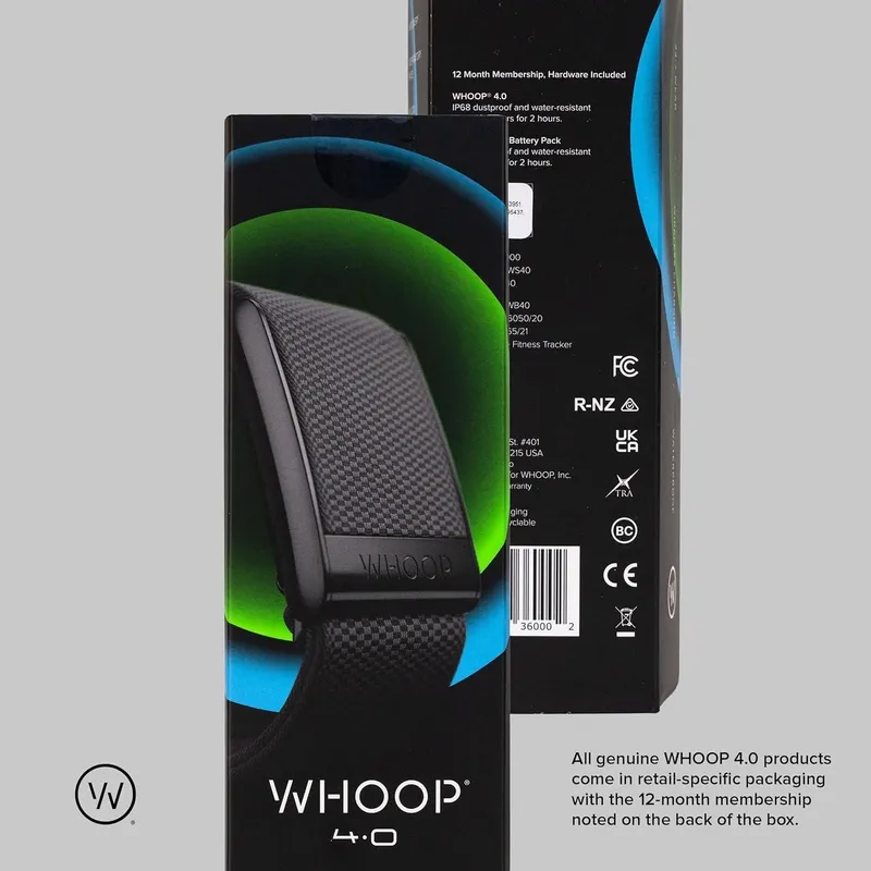 Новый Whoop 4.0 + 12 месяцев подписки (В упаковке)