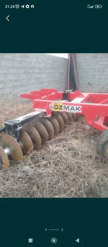 Diska barana ishchi holatda 5 Diska barana ishchi holatda 5