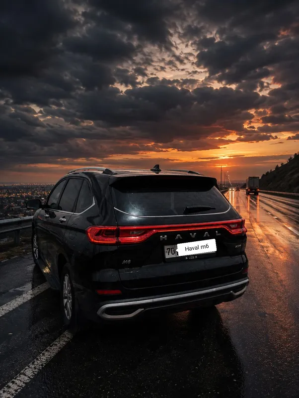 Haval M6 2025, комплектация Full, чёрный, бензин, пробег 29 тысяч 4 Haval M6 2025, комплектация Full, чёрный, бензин, пробег 29 тысяч 4