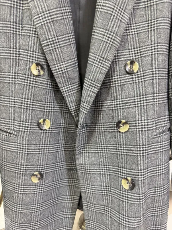 Пиджак Zara в клетку XS 1