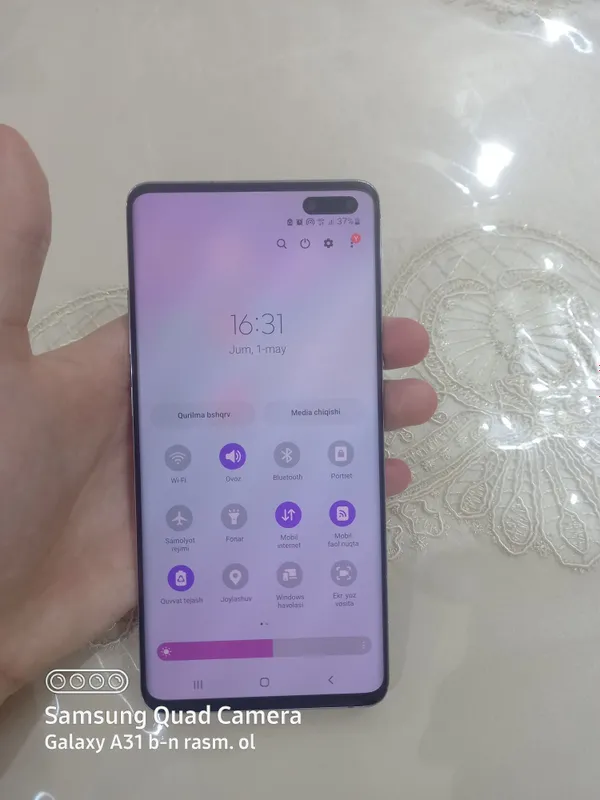 Samsung s10 + 5g karobka yoq!! — фото 6