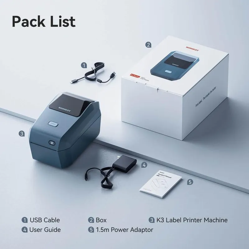 Niimbot K3 original printer. Niimbotning eng professional printerlarid — фото 1