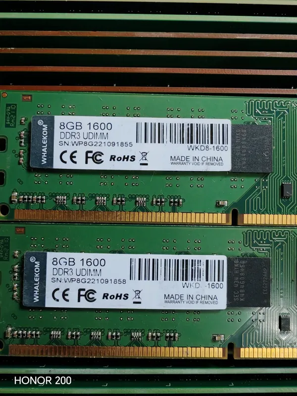 Whalekom DDR3 8gb 1600mhz