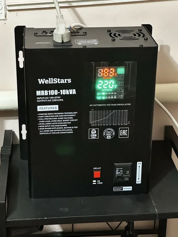 Стабилизатор WellStars 10kVA 1