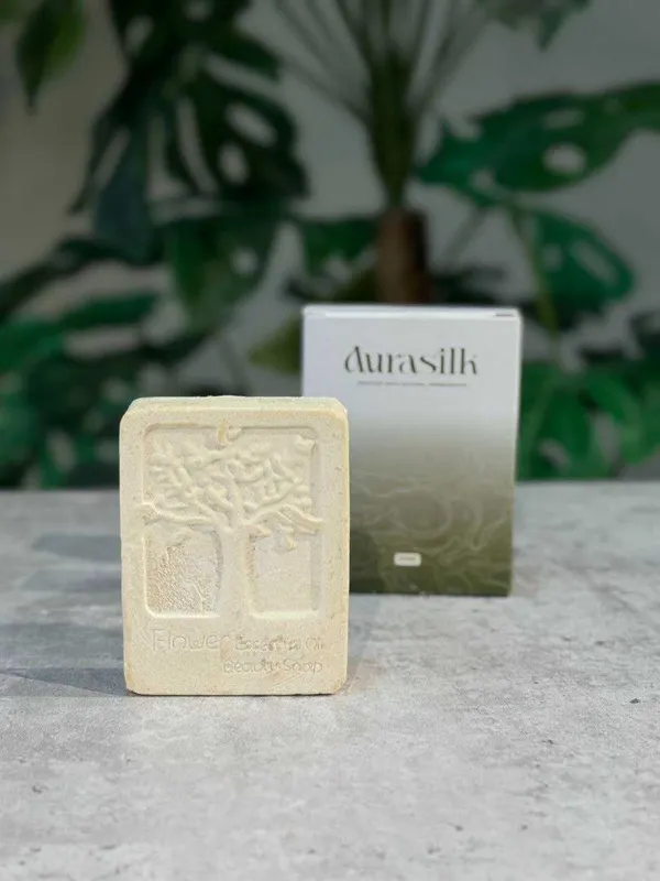 AuraSilk 70gr Tabiiy zaytun va qora sedana yog'idan sovun — фото 1