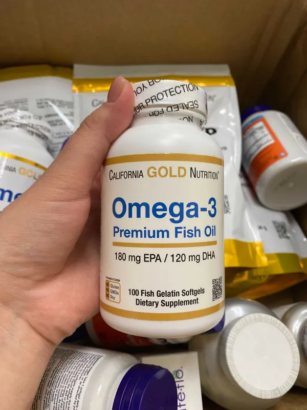 Omega-3/омега-3, рыбий жир премиального качества. (240 капсул)