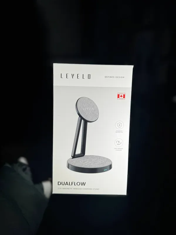 Зарядная станция 2в1 Levelo Dualflow