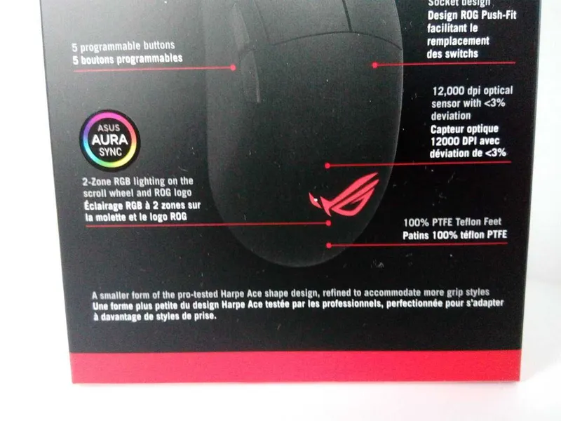 игравая мышка ASUS ROG Harpe Mini 7 игравая мышка ASUS ROG Harpe Mini 7