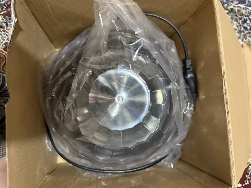Led Crystal Magic Ball Light — фото 1