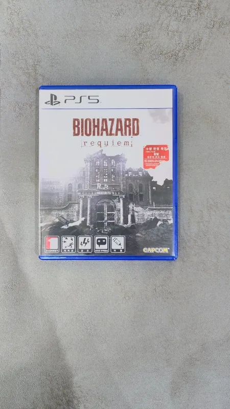 Диск с игрой для Ps5 "resident evil requiem" 1 Диск с игрой для Ps5 "resident evil requiem" 1