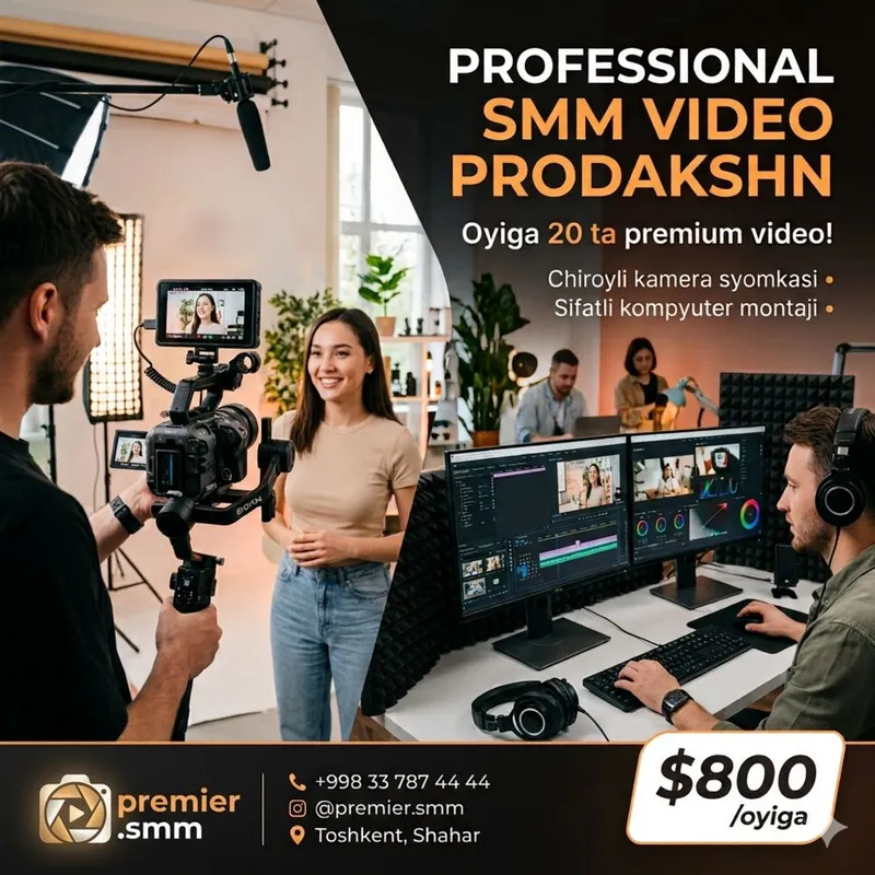 SMM premium video hizmati