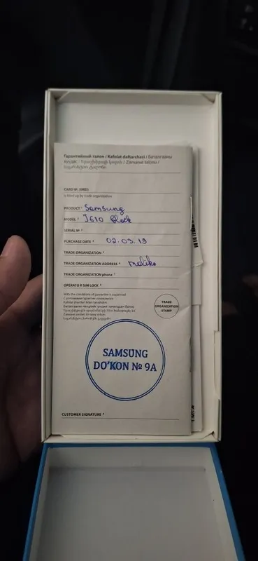 Samsung J6 plus holati yaxshi, xotinim foydalangan, qutisi, hujjatlari bor 7 Samsung J6 plus holati yaxshi, xotinim foydalangan, qutisi, hujjatlari bor 7