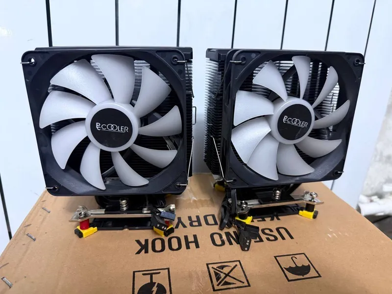 Кулер PcCooler с 4 медными трубками 2
