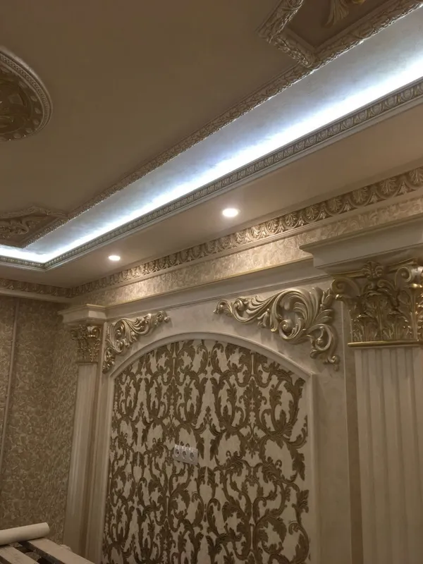 Гипсокартон пергоротка потолок фигура киламиза тошкентлий усталар — фото 3