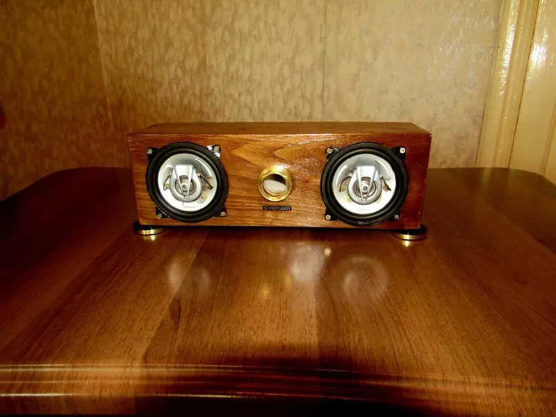 Аудиофильная, стерео колонка «Pioneer» (Belgium. 50W/4"), сабвуфер — фото 1