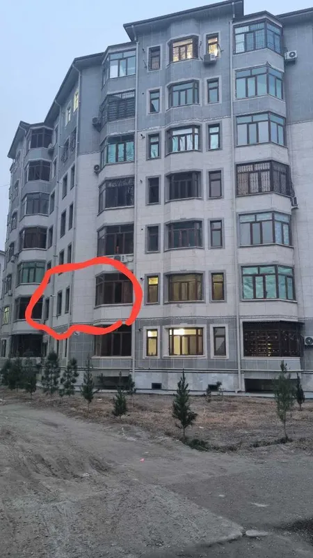 Квартира продаётся. 1-комнатная переделана в 2-комнатную. 76 м² 7