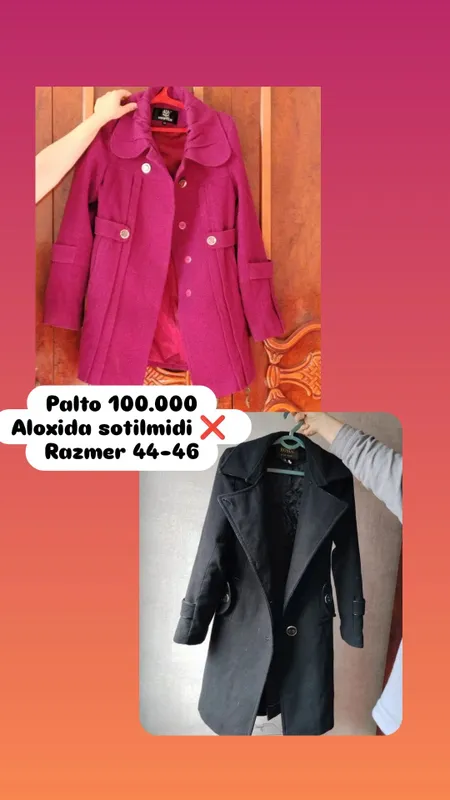 Palto xammasi razmer 44-46 1 Palto xammasi razmer 44-46 1