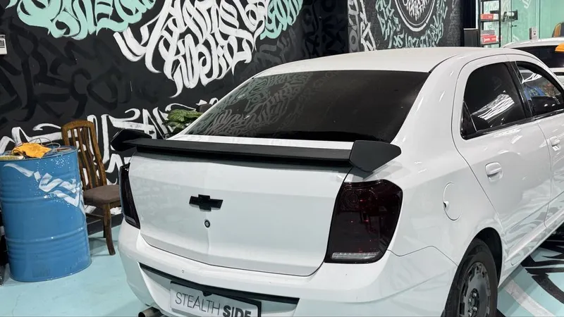 Cobalt Spoiler tuning Спойлер - устанавливается на Скотч — фото 4 Cobalt Spoiler tuning Спойлер - устанавливается на Скотч — фото 4