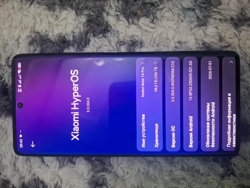 redmi note 14 pro 4g 256/8 3