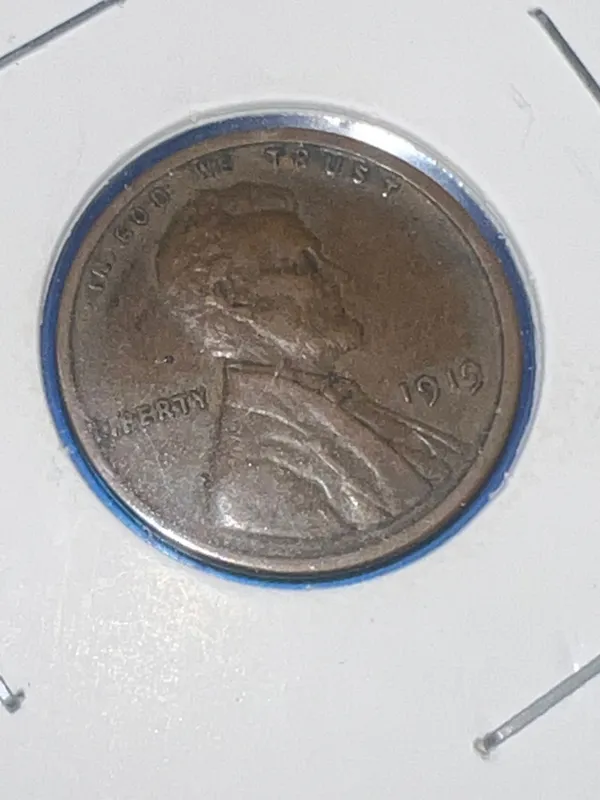 Один цент Абрахам Линкольна 1919 года