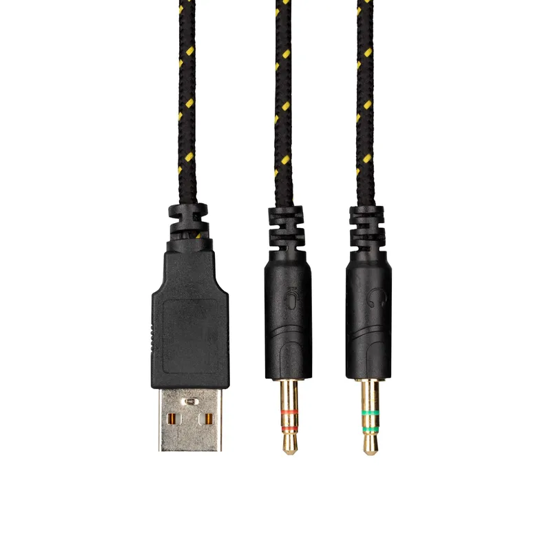 }Гарнитура игровая 2E GAMING HG300 LED 3.5mm черный — фото 4 }Гарнитура игровая 2E GAMING HG300 LED 3.5mm черный — фото 4