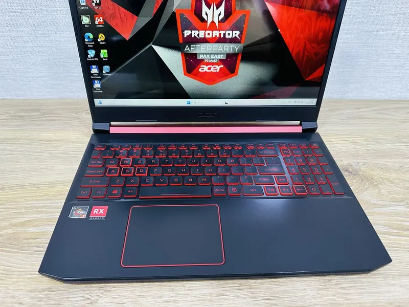 ACER Nitro Ryzen 5-8 Ядерный с Топ Видеокартой RX560 для игр и IT 6