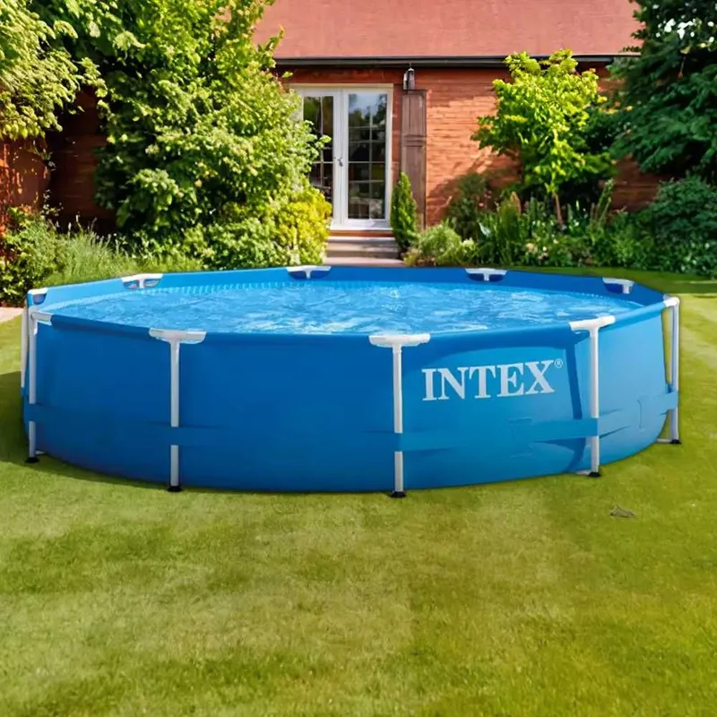 Каркасный круглый бассейн Intex 457×122 Каркасный круглый бассейн Intex 457×122