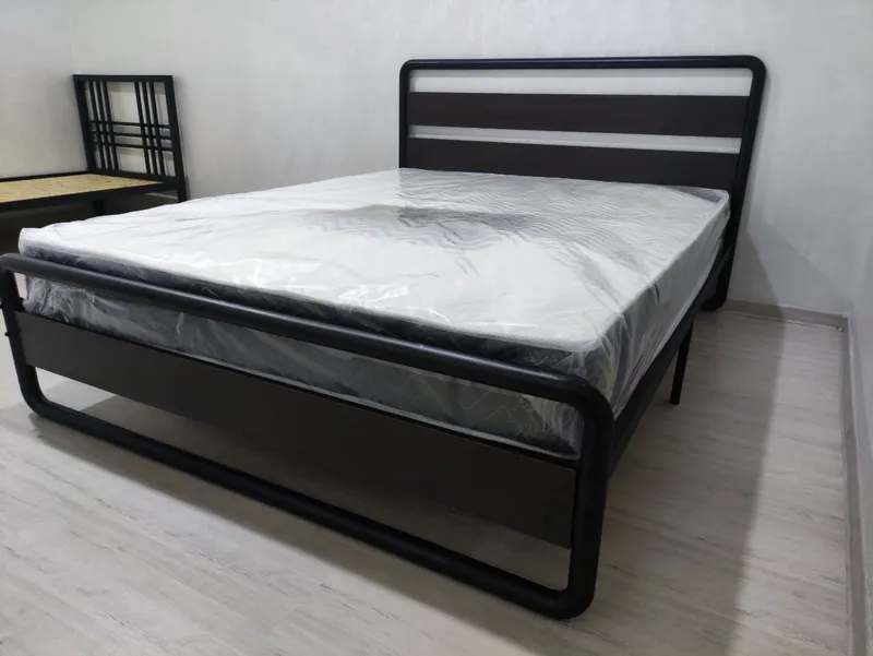 Двуспальная Кровать Loft krovat темир крават metal kalavat Лофт 3 Двуспальная Кровать Loft krovat темир крават metal kalavat Лофт 3
