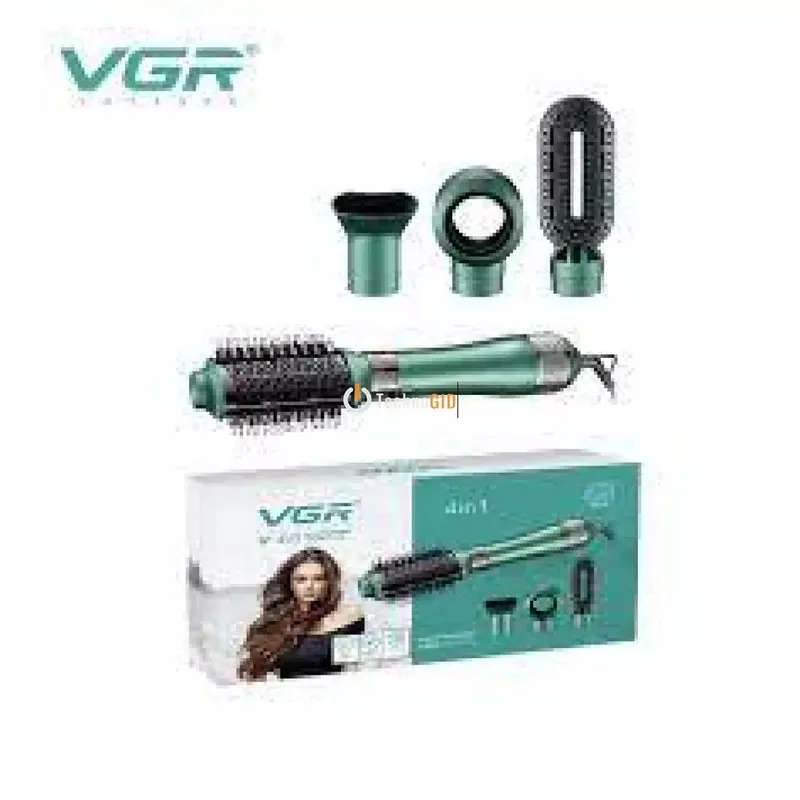 VGR V-493 4 in 1 fen-stayler, quvvat shnuri, issiq havo bilan, cho'tka-taroqlar 4 VGR V-493 4 in 1 fen-stayler, quvvat shnuri, issiq havo bilan, cho'tka-taroqlar 4