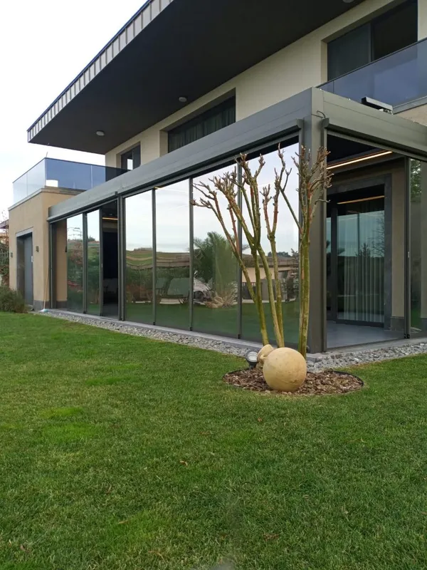 steklopaket suriladigan остекление стеклопакетом — фото 5