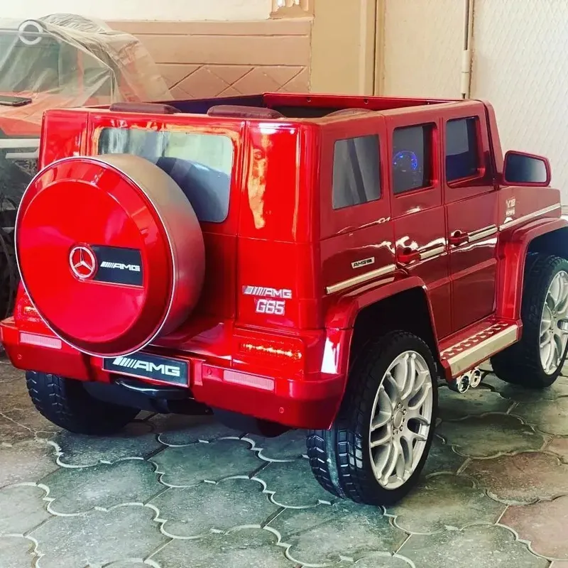 Mercedes Benz Gelik премиум детская машина электромобиль подарок детям 5