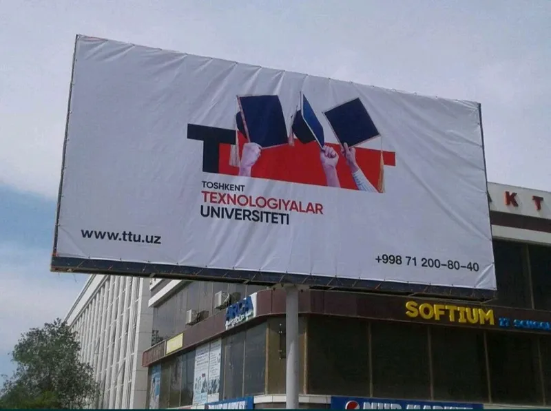 Vodiy bo'ylab Led ekran, bilbo'rdlarda reklama — фото 5