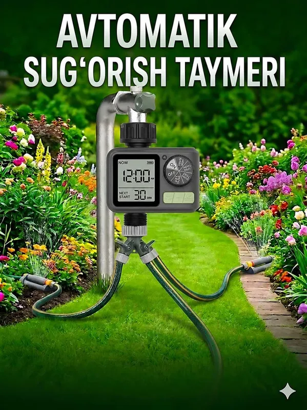 Avtomatik sug'orish taymeri, avtomatik sug'orish dasturchisi.