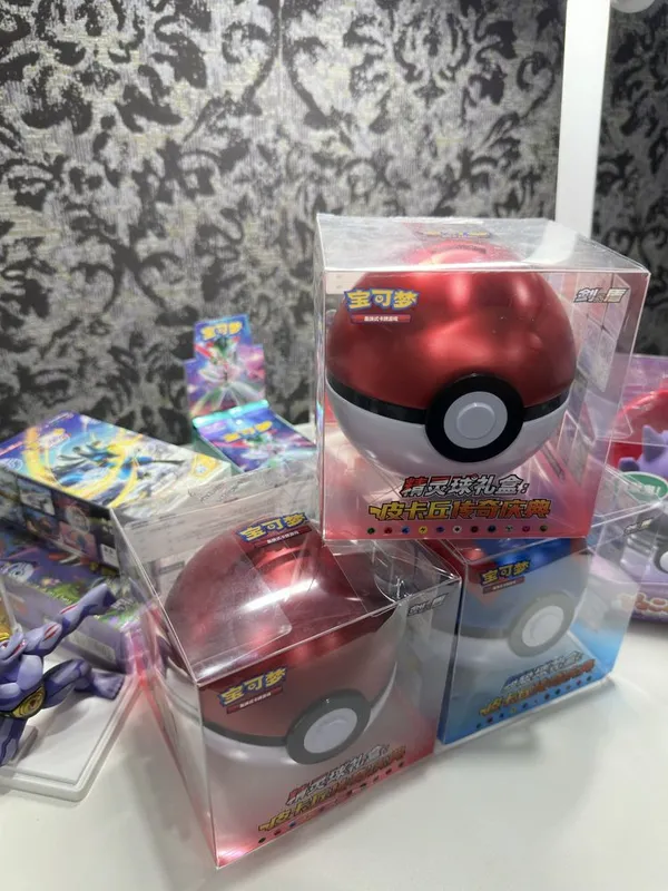 Pokemon TCG Chinese Pikachu Legend Gift Box [Эксклюзив Оригинал Китай]