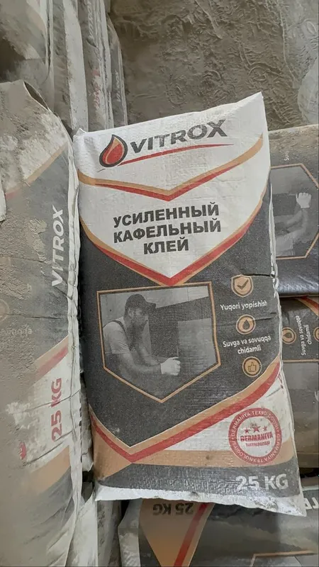 Kafelniy kley Rodbon va boshqa qurilish mollari optom narxda 1 Kafelniy kley Rodbon va boshqa qurilish mollari optom narxda 1