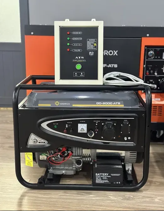 Generator 3–65kW — тихий/ovozsiz, benzin