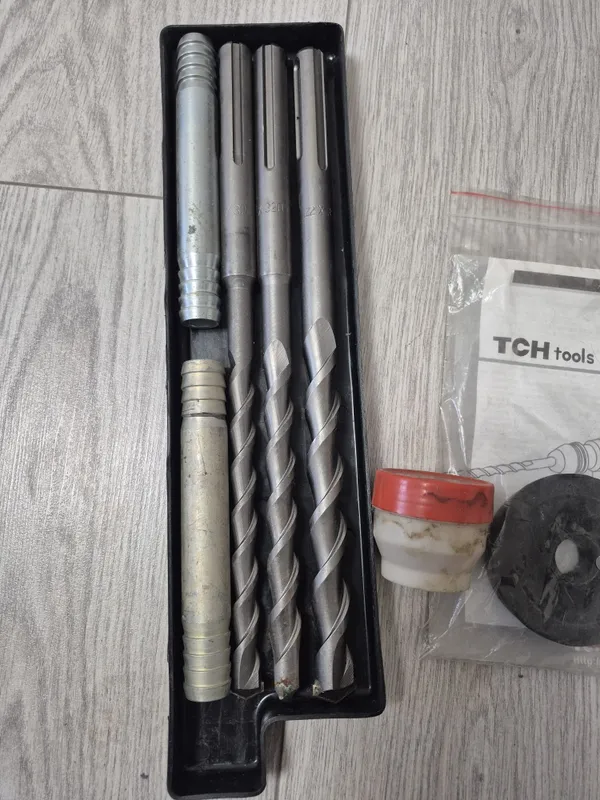 Продаётся комплект свёрел для перфоратора Rotary Hammer zz6610 — фото 1