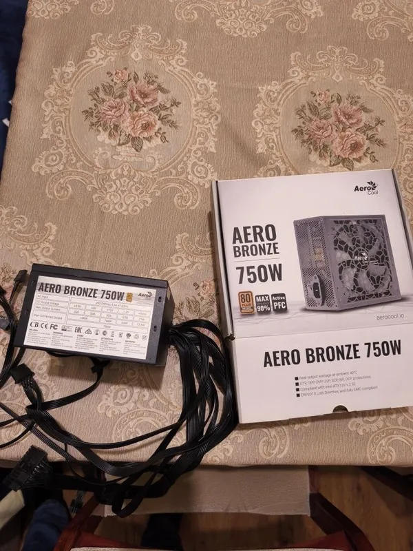 Блок питания Aero bronze 750w 1 Блок питания Aero bronze 750w 1