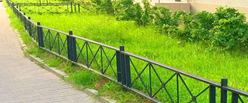 Забор из профильной (квадратной) и круглой трубы на заказ. — фото 5