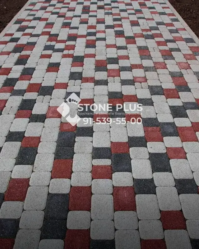Прессованная брусчатка"Старый Город" press bruschatka 18×12×9 Ston Plu 7 Прессованная брусчатка"Старый Город" press bruschatka 18×12×9 Ston Plu 7
