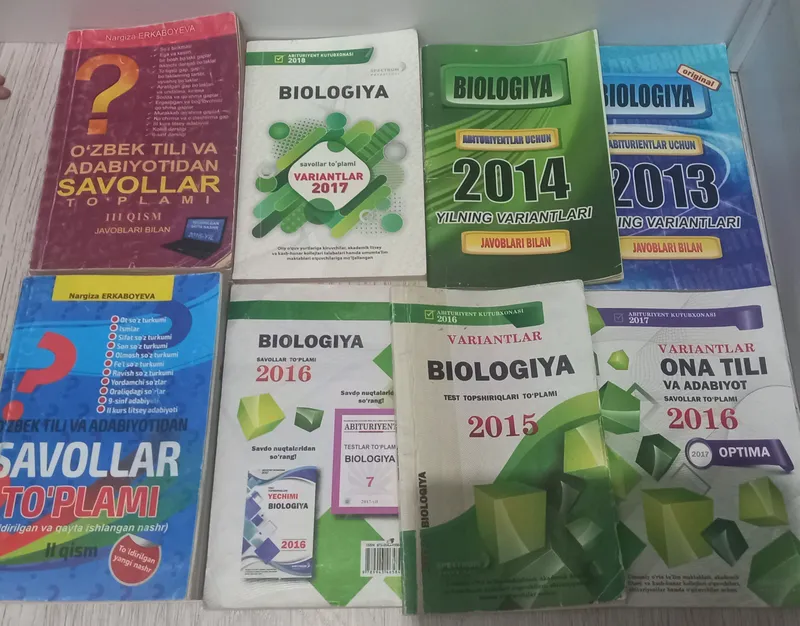 KITOBLAR!!!Biologiya va kimyodan test kitobchalari — фото 1