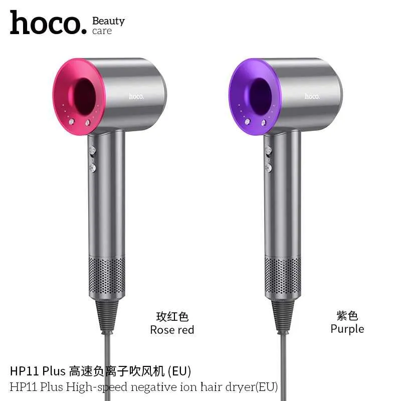 Hoco HP11 Plus Профессиональные Фен отрицательными ионами EN Dyson — фото 1