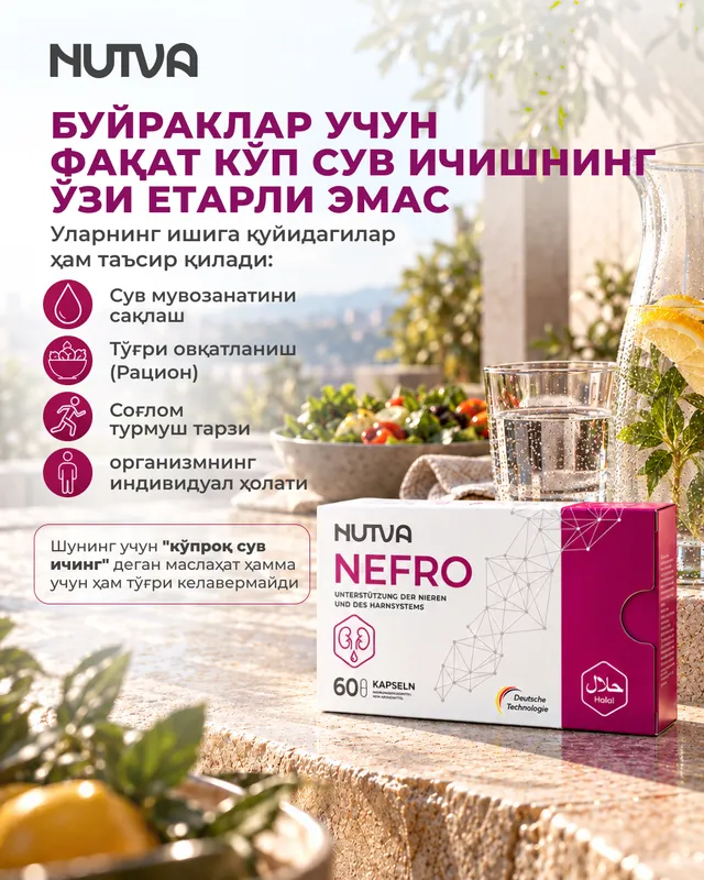 NUTVA NEFRO — для здоровья почек 2